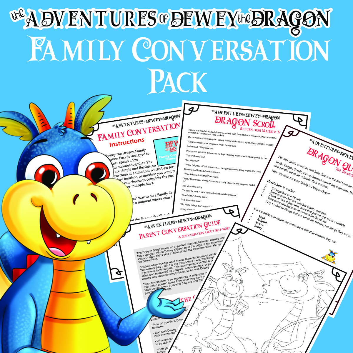 Family Conversation Pack: Self-Worth (DIGITAL)