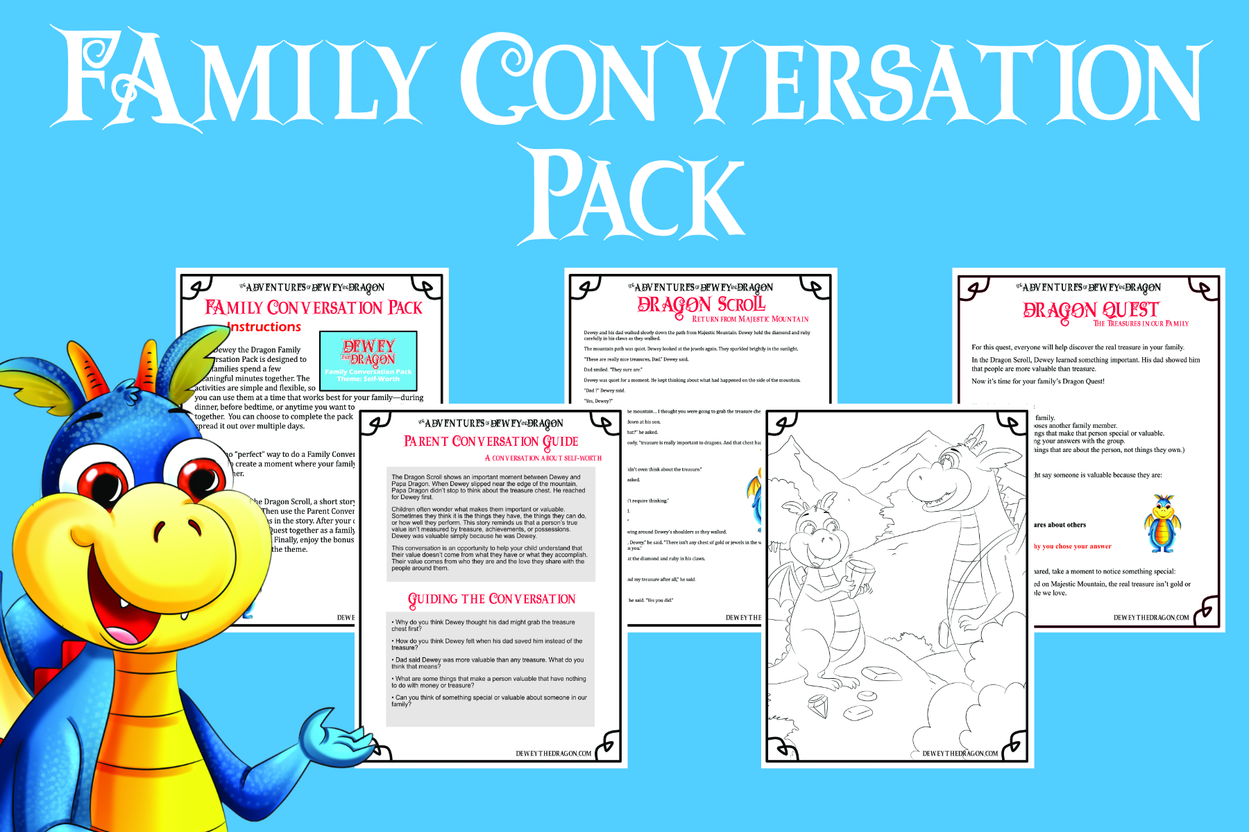 Family Conversation Pack: Self-Worth (DIGITAL) - Image 2